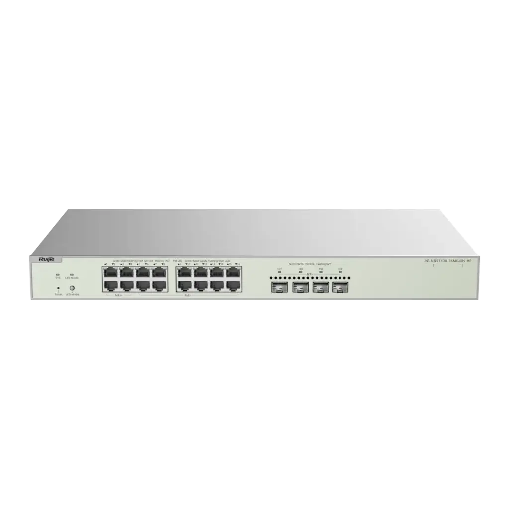 Switch L2 Multi-Gigabit Administrable 16 Puertos Gigabit, 4 SFP+ 10G ...